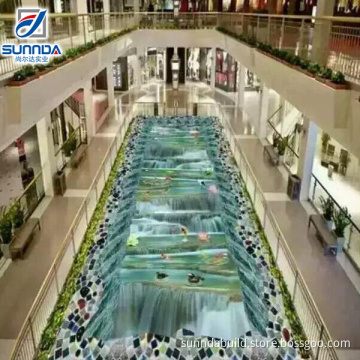 2016 popular 3d tile ceramic self adhesive wall and floor tiles